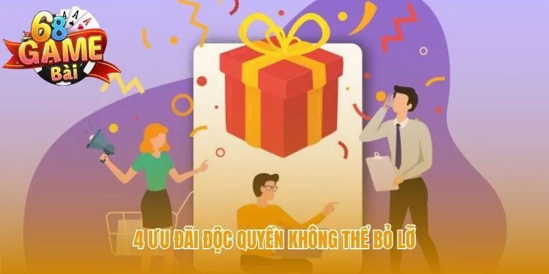 Các ưu đãi độc quyền được thiết kế riêng cho từng người chơi