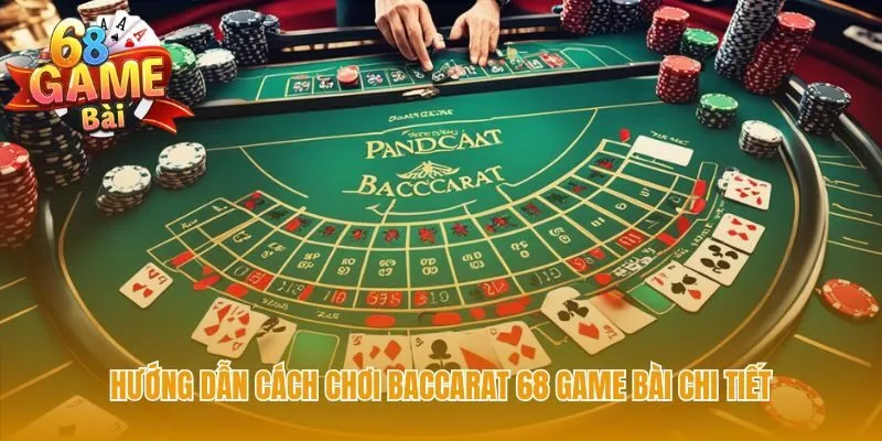 Cách chơi baccarat tại 68 Game Bài qua 4 bước trực quan