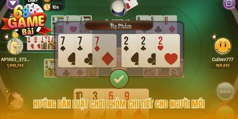 Quy tắc chi tiết từ cách chia bài đến 4 vòng đấu