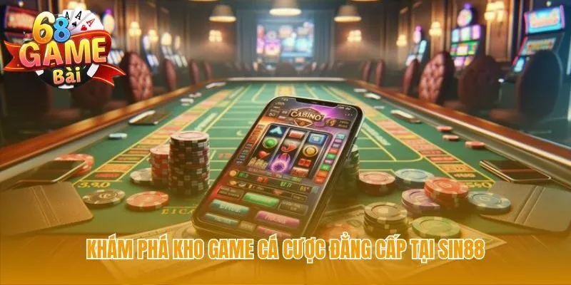 Kho game Sin88 cung cấp sản phẩm từ thể thao đến casino