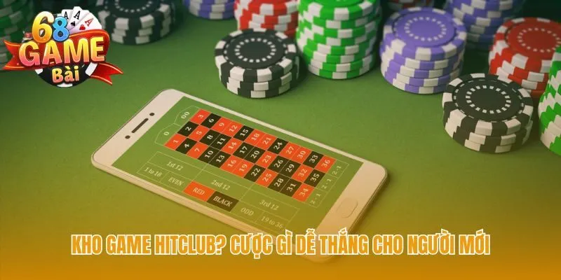 Kho game Hitclub với ba sảnh cược Tài Xỉu Bài và Slot
